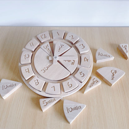 Clock for teaching